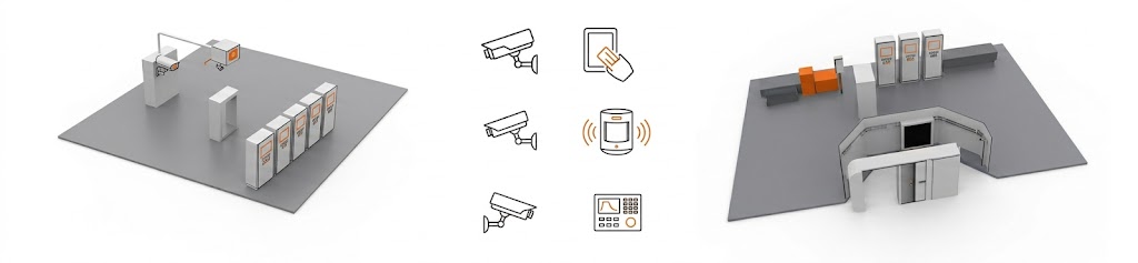Cuadrícula de Iconos de Seguridad
